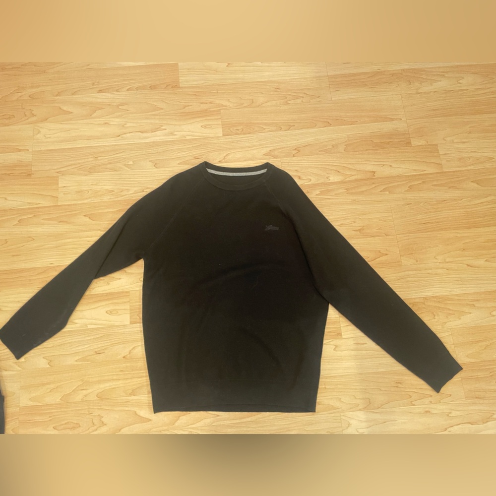 Guess Black Crewneck Sweater